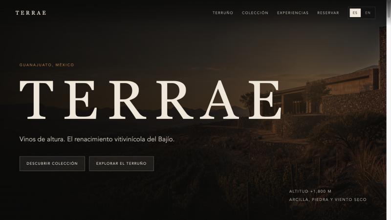 Vista previa de Terrae — Vinos
